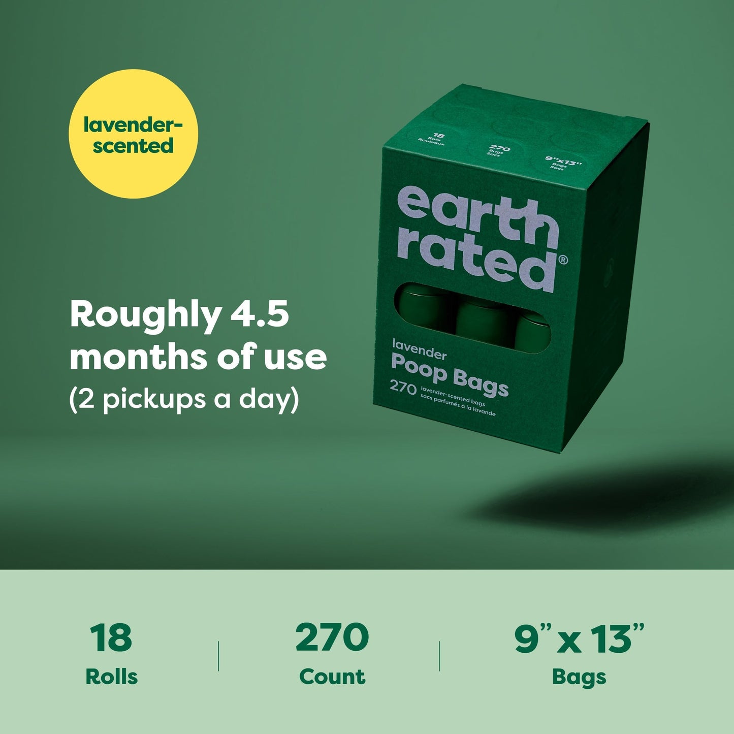 Dog Poop Bags Refill Rolls - 100% Leak-Proof & Extra Strong