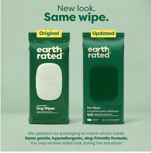 Dog Grooming Wipes - Hypoallergenic Wipes for Paws, Body & Bum | Gentle Daily Cleaning